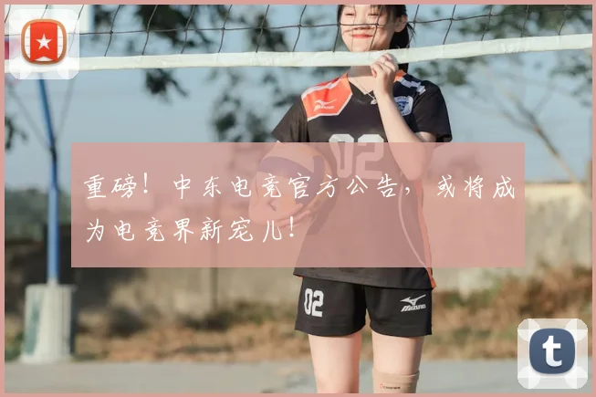 重磅！中东电竞官方公告，或将成为电竞界新宠儿！